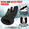 aaaSportx™ Winter Leather Motorcycle Gloves - Thermal Insulation - Hardshell Protection - Touch Screen Compatible